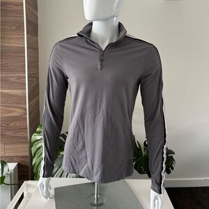 Bogner Sweater Half Zip Pullover Sweater Grey Men's Sz Medium